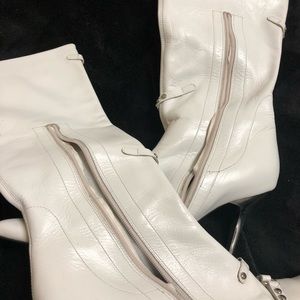 STEVE Madden white genuine leather Size 9